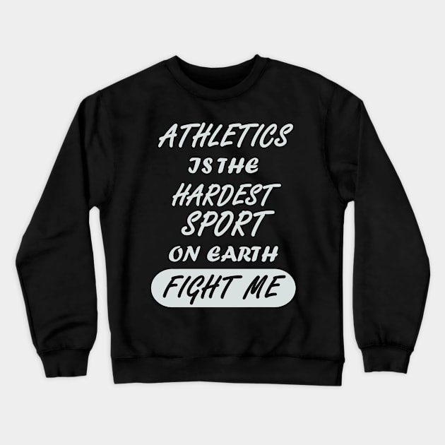 Fitness Athletes Triathlete Sport Running Cycling Racing Crewneck Sweatshirt by FindYourFavouriteDesign